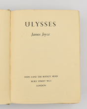 Load image into Gallery viewer, JOYCE, James. Ulysses.