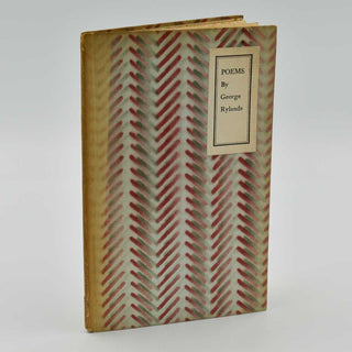 RYLANDS, George “Dadie”. Poems.
