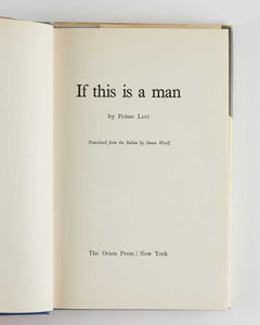 If This is a Man