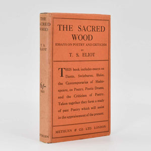 The Sacred Wood. Essays on Poetry and Criticism