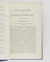 Load image into Gallery viewer, RUSSELL, John, Lord . The Life and Times of Charles James Fox.