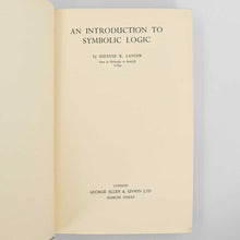 Load image into Gallery viewer, An Introduction to Symbolic logic