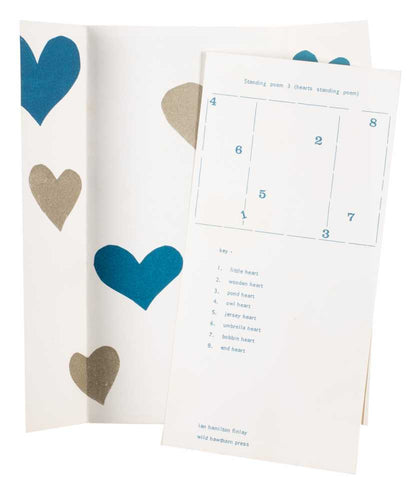 Standing Poem 3 (Hearts …