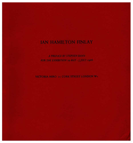 Ian Hamilton Finlay