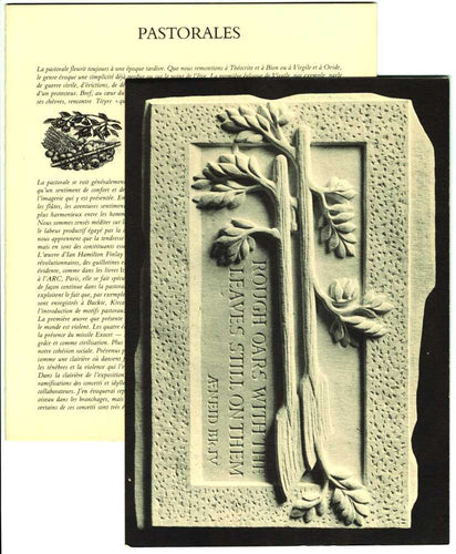 Ian Hamilton Finlay. Pastorales