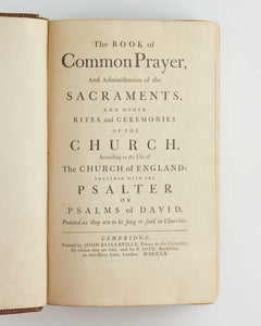 The Book of Common Prayer, And Administration of the Sacraments, and …