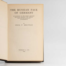Load image into Gallery viewer, The Russian Face of Germany. An Account of the Secret Military …