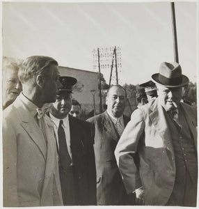 Photograph of Winston Churchill and Edward VIII