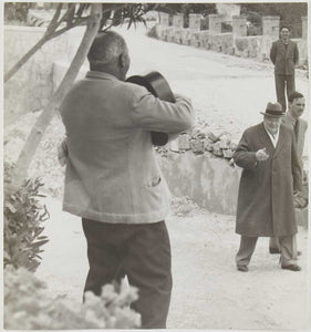 Photograph of Winston Churchill in Sicily …