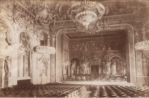 Interior of Opera de Monte-Carlo
