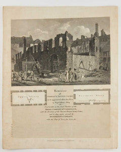 Remains of Gibbon's Tennis Court, as it appeared after the fire …