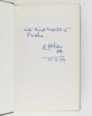 KHAN, Mohammad Ayub. Friends not Masters. A Political Autobiography.