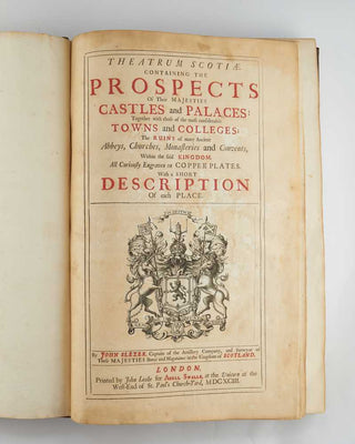 Theatrum Scotiae. Containing the prospects of Their Majesties castles and palaces …