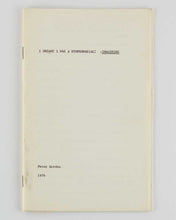 Load image into Gallery viewer, ACKER, Kathy. I Dreamt I Became a Nymphomaniac! :Imagining.