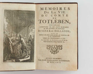 Memoires de la vie du Comte de Totleben contenant l'histoire de …
