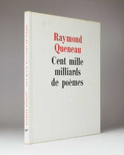 Load image into Gallery viewer, QUENEAU, Raymond; François LE LIONNAIS ( postface ). Cent mille milliards de poèmes.