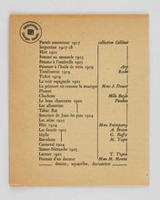 Load image into Gallery viewer, PICABIA, Francis Choix de Poémes.