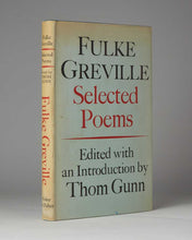 Load image into Gallery viewer, GREVILLE, Fulke; Thom GUNN ( edited with an introduction by ). Selected Poems. [[bmid:2123089]]