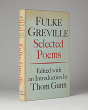 Load image into Gallery viewer, GREVILLE, Fulke; Thom GUNN ( edited with an introduction by ). Selected Poems.