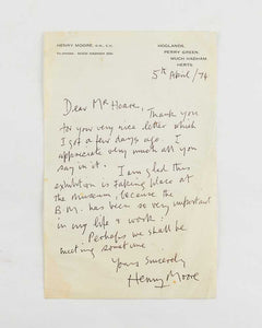 Henry Moore at the British Museum. With photographs by David Finn