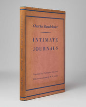 Load image into Gallery viewer, BAUDELAIRE, Charles, Christopher ISHERWOOD ( translator ), W.H. AUDEN ( introduction ). Intimate Journals.