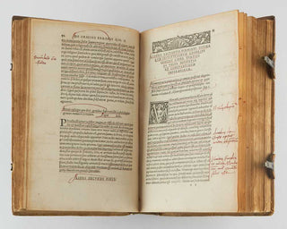 LACTANTIUS [Opera.] Divinarum institutionum libri VII. De ira Dei, liber I. De opificio Dei, liber I. Epitome in libros suos liber acephalos. Phoenix. Carmen de dominica resurrectione. Carmen de passione Domini.
