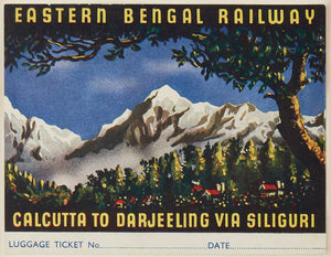Eastern Bengal Railway, Calcutta to Darjeeling via Siliguri