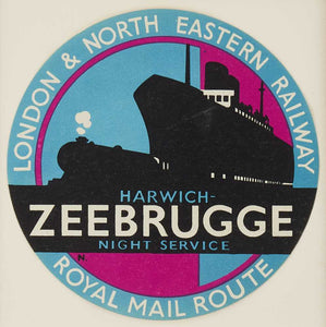 L.N.E.R, Harwich - Zeebrugge Night Service