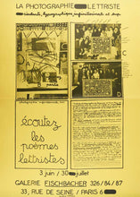 Load image into Gallery viewer, La Photographie Lettriste, Hypergraphique, Infinitésimal et Supertemporelle