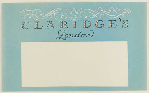 Claridge's, London