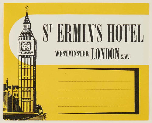 St. Ermin's Hotel. Westminster, London S.W.1