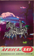 Load image into Gallery viewer, NIELSEN, Otto (1916-2000). by SAS - Africa - Zebra.