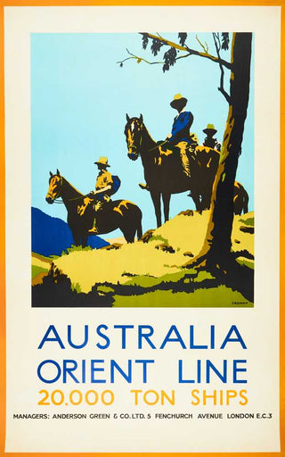 TROMPF, Percival Albert (Percy) (1902-1964). Australia Orient Line.