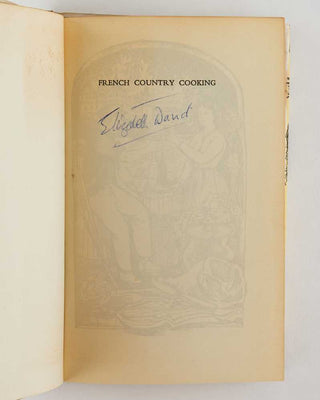 DAVID, Elizabeth; John MINTON ( illustrator ). French Country Cooking.