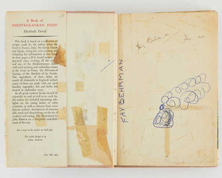 DAVID, Elizabeth; John MINTON ( illustrator ). A Book of Mediterranean Food