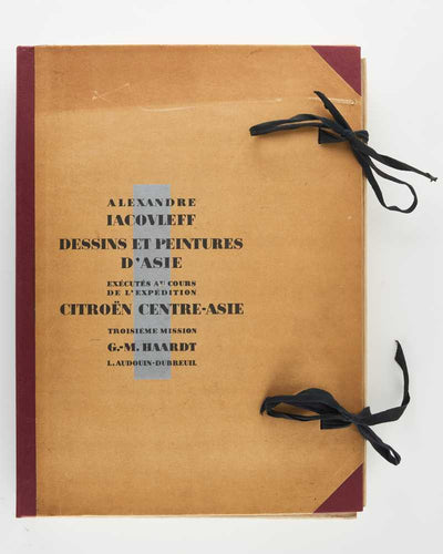 Dessins et peintures d'Asie. Exécutés au cours de l'Expedition Citroën Centre …