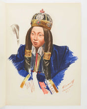Load image into Gallery viewer, IACOVLEFF, Alexandre [ i.e. Aleksandr Iakovlev]. Dessins et peintures d'Asie. Exécutés au cours de l'Expedition Citroën Centre-Asie. Troisième mission G.-M. Haardt - L. Audouin-Dubreuil.