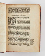 Load image into Gallery viewer, A Treatise of the Lawes of the Forest: Wherein is declared …