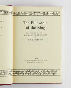 The Lord of the Rings. I. The Fellowship of the Ring …