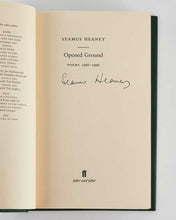 Load image into Gallery viewer, HEANEY, Seamus Opened Ground: Poems 1966-1996.