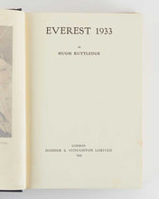 Load image into Gallery viewer, Everest 1933