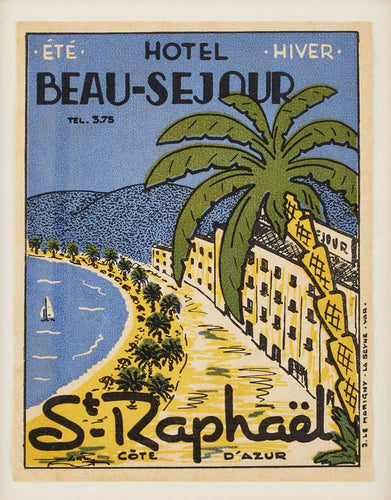 Hotel Beau-Sejour, St. Raphael, Cote D'Azur