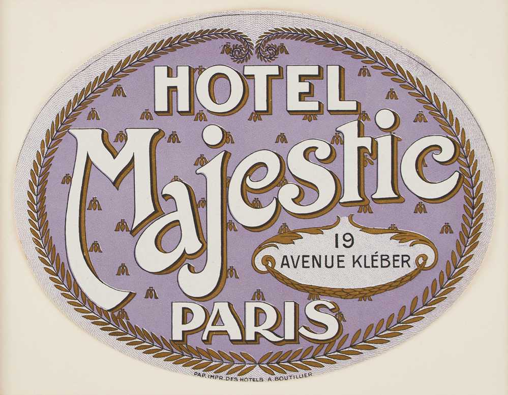 Hotel Majestic, Paris