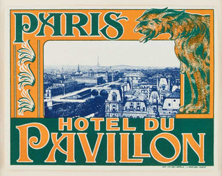 ANON. Hotel du Pavillon, Paris.