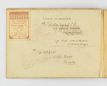 Load image into Gallery viewer, BARKER, Cicely Mary. Sketchbook.