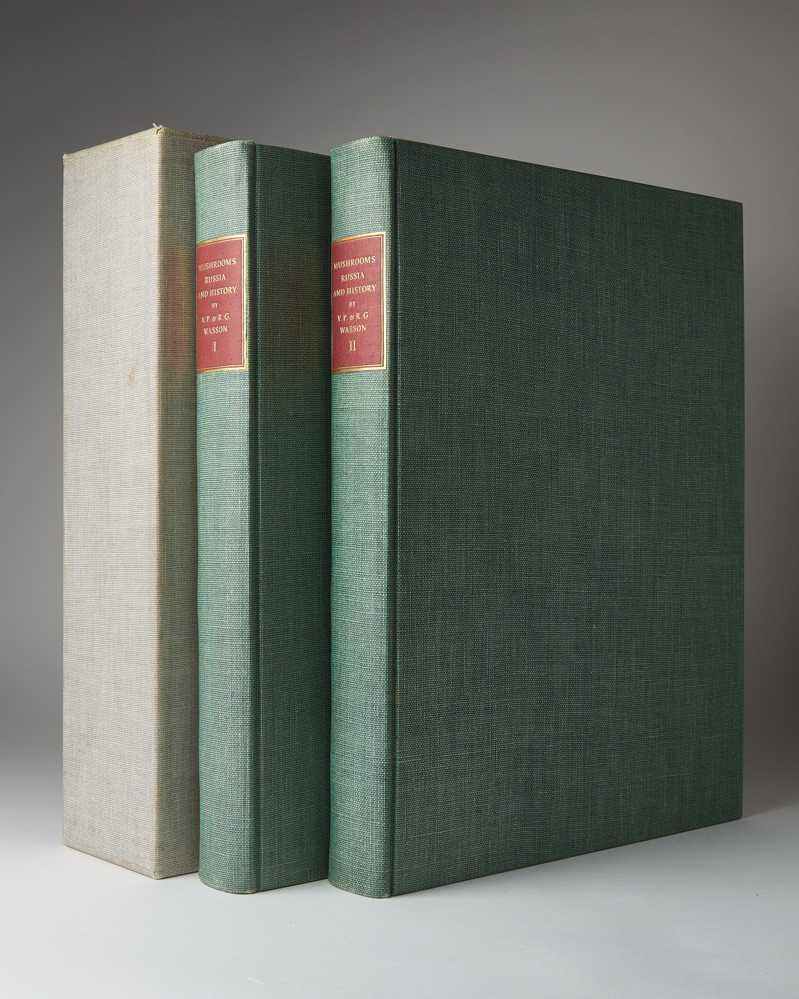 WASSON, Valentina Pavlovna and R. Gordon WASSON. Mushrooms, Russia and History.