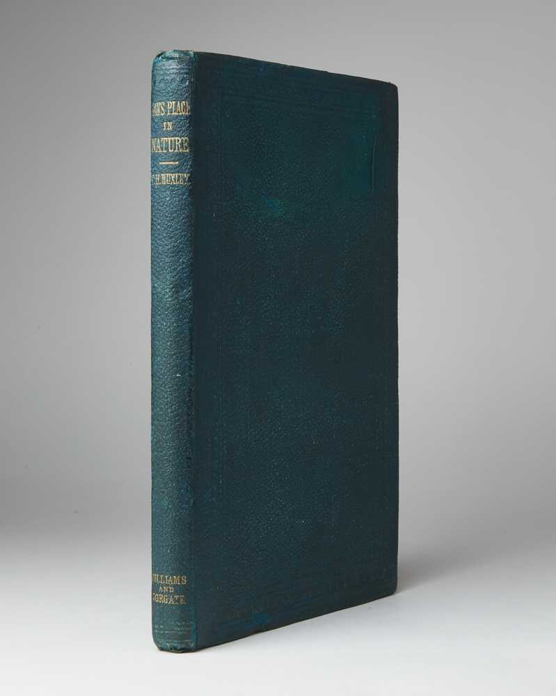 HUXLEY, Thomas Henry. Evidence as to Man's Place in Nature.