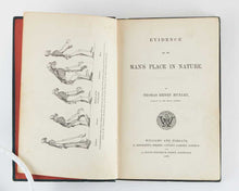 Load image into Gallery viewer, HUXLEY, Thomas Henry. Evidence as to Man&#39;s Place in Nature.