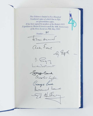 HUNT, John. The Ascent of Everest.