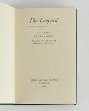 Load image into Gallery viewer, LAMPEDUSA, Giuseppe Tomasi di. The Leopard.